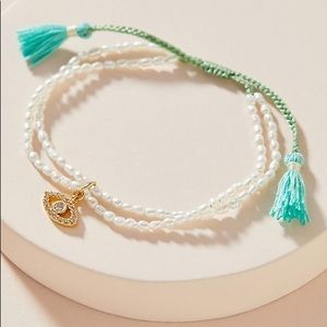 Spirit Eye bracelet - turquoise/mint